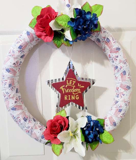 Let Freedom Ring Wreath
